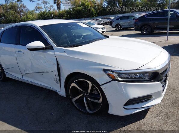1HGCV1F31KA095513 2019 HONDA ACCORD White 