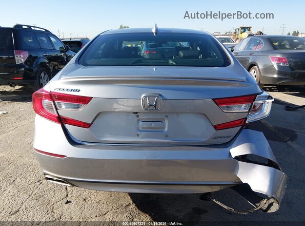 1HGCV1F31KA146959 2019 HONDA ACCORD Серый 