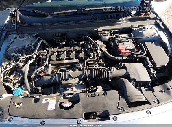1HGCV1F31KA146959 2019 HONDA ACCORD Серый Вид сзади