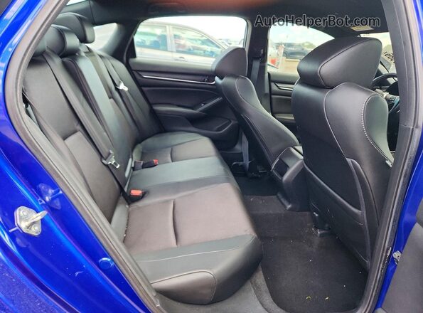1HGCV1F31LA033112 2020 HONDA ACCORD Blue უკანა სავარძლების ხედი