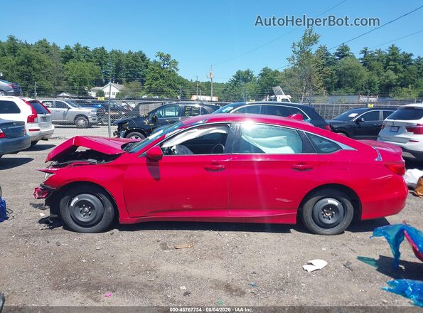 1HGCV1F31LA077210 2020 HONDA ACCORD Red Панорамний вид салону 360°