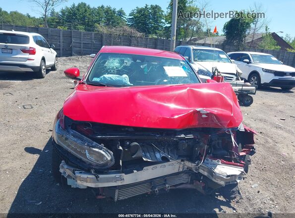 1HGCV1F31LA077210 2020 HONDA ACCORD Red Вид щитка приладів