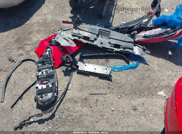 1HGCV1F31LA077210 2020 HONDA ACCORD Red Вид панелі приладів