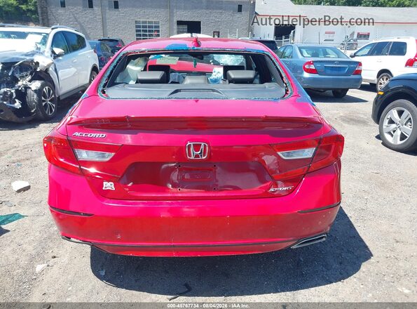 1HGCV1F31LA077210 2020 HONDA ACCORD Red 