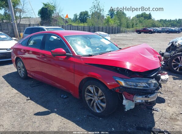 1HGCV1F31LA077210 2020 HONDA ACCORD Red 