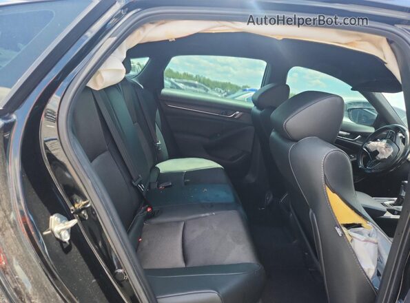1HGCV1F31LA093598 2020 HONDA ACCORD Black Հետևի նստատեղերի տեսք