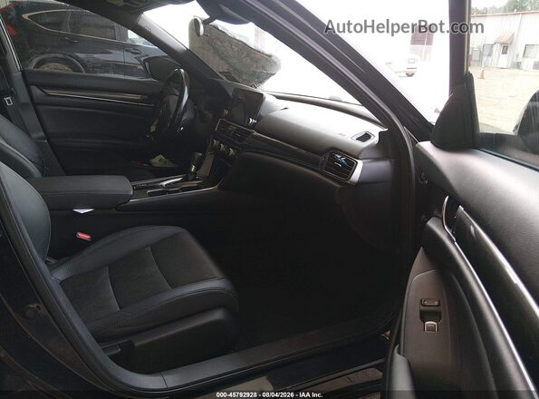 1HGCV1F31LA102252 2020 HONDA ACCORD Black Vista interior delantera
