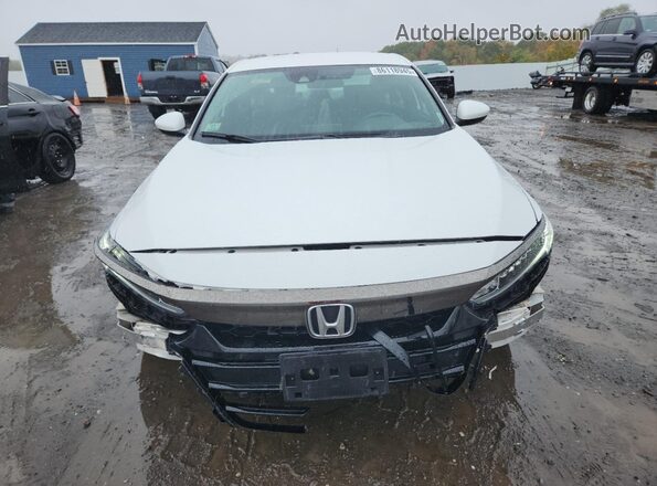 1HGCV1F31LA123263 2020 HONDA ACCORD Белый Вид спереди