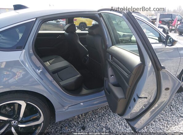 1HGCV1F31NA097458 2022 HONDA ACCORD Light Blue Widok naklejki z numerem VIN