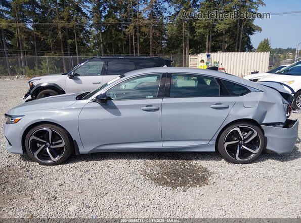 1HGCV1F31NA097458 2022 HONDA ACCORD Light Blue 