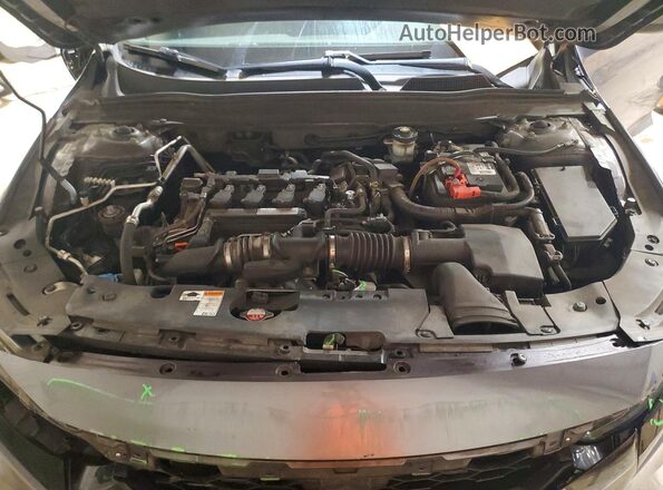 1HGCV1F32JA007308 2018 HONDA ACCORD Gray Vista interior trasera