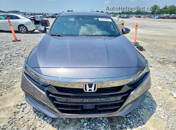 1HGCV1F32JA093090 2018 HONDA ACCORD Gray Vista frontal