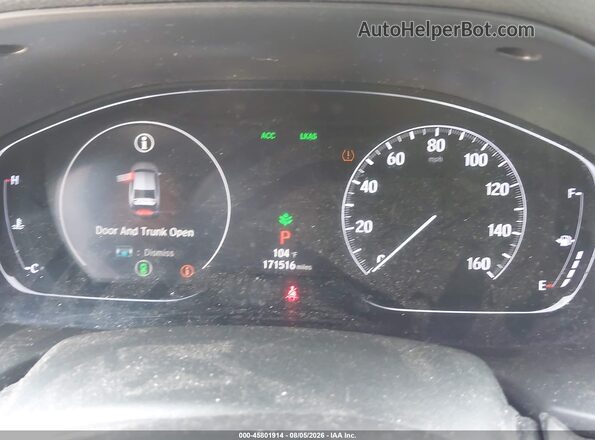 1HGCV1F32JA130462 2018 HONDA ACCORD Черный Вид задних сидений