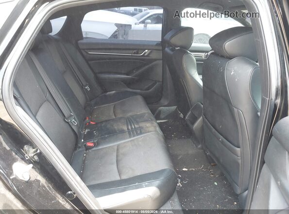 1HGCV1F32JA130462 2018 HONDA ACCORD Черный Вид наклейки с VIN-кодом