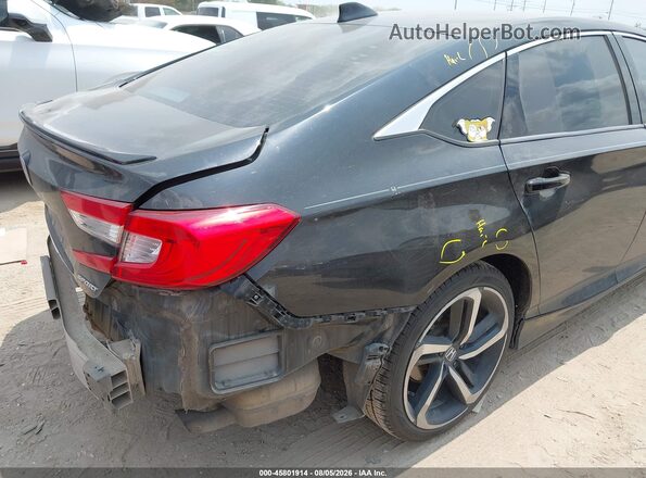1HGCV1F32JA130462 2018 HONDA ACCORD Черный 