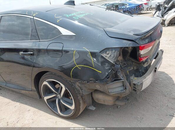 1HGCV1F32JA130462 2018 HONDA ACCORD Черный 
