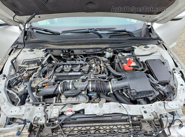 1HGCV1F32JA219318 2018 HONDA ACCORD White Vista interior trasera