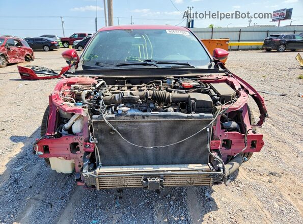 1HGCV1F32JA221649 2018 HONDA ACCORD Red წინა ხედი