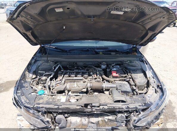 1HGCV1F32JA231310 2018 HONDA ACCORD Gray Հետևի տեսք