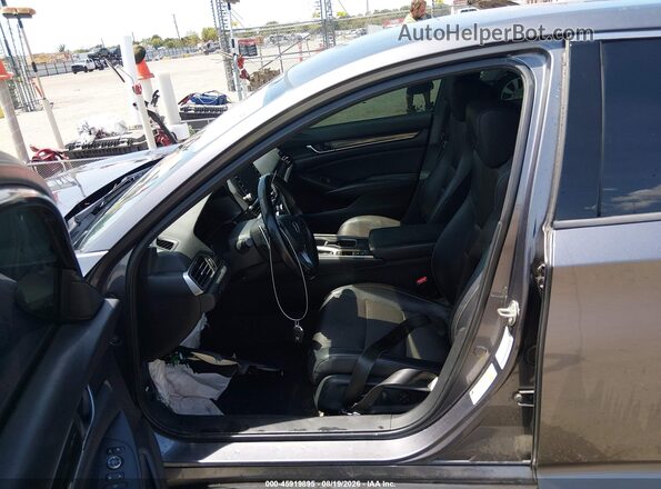 1HGCV1F32JA231310 2018 HONDA ACCORD Gray 