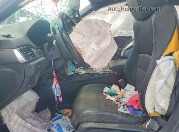 1HGCV1F32JA235468 2018 HONDA ACCORD Серебряный Вид салона спереди