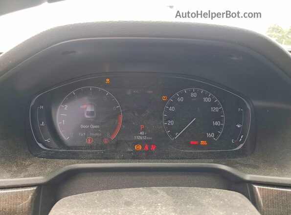 1HGCV1F32JA248592 2018 HONDA ACCORD White Widok zestawu wskaźników