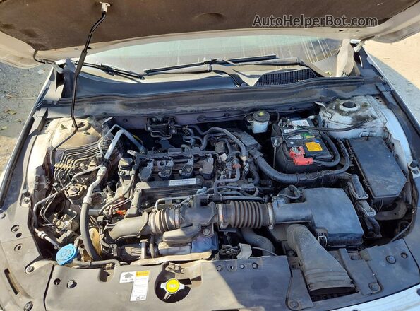 1HGCV1F32KA009139 2019 HONDA ACCORD White Вид задньої частини салону