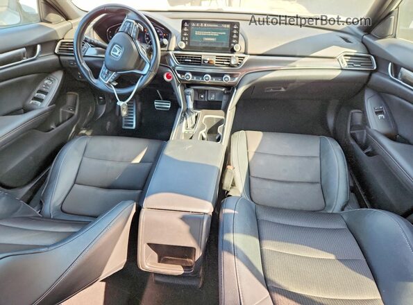 1HGCV1F32KA009139 2019 HONDA ACCORD White Вид панелі приладів