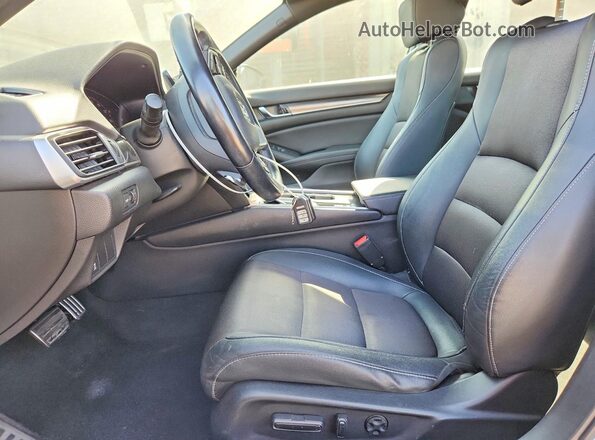 1HGCV1F32KA009139 2019 HONDA ACCORD White Вид салону спереду