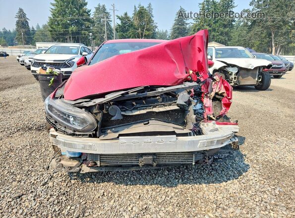 1HGCV1F32KA020707 2019 HONDA ACCORD Red წინა ხედი
