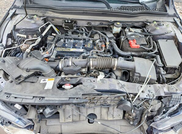 1HGCV1F32KA038561 2019 HONDA ACCORD Gray Widok wnętrza z tyłu