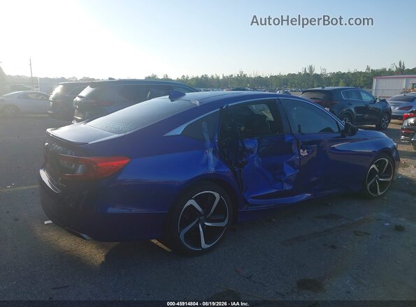 1HGCV1F32LA027576 2020 HONDA ACCORD Blue Vista frontal