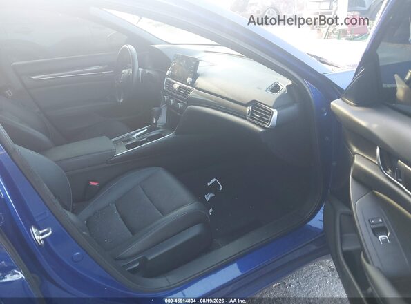 1HGCV1F32LA027576 2020 HONDA ACCORD Blue Vista interior delantera