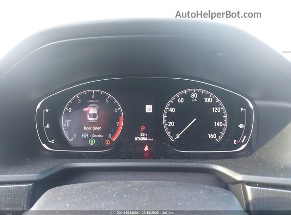 1HGCV1F32LA027576 2020 HONDA ACCORD Blue Vista de los asientos traseros