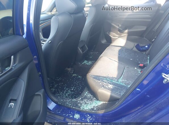 1HGCV1F32LA027576 2020 HONDA ACCORD Blue Vista de la etiqueta del VIN