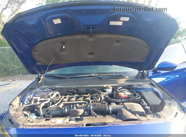 1HGCV1F32LA027576 2020 HONDA ACCORD Blue Vista trasera