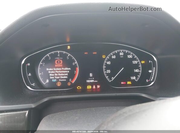 1HGCV1F32LA061596 2020 HONDA ACCORD Красный Вид задних сидений