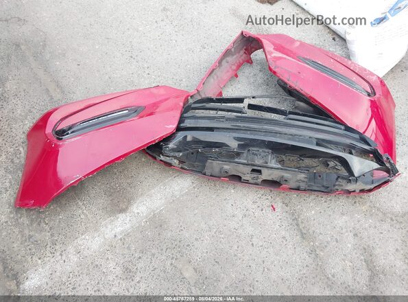 1HGCV1F32LA061596 2020 HONDA ACCORD Красный Вид панели приборов