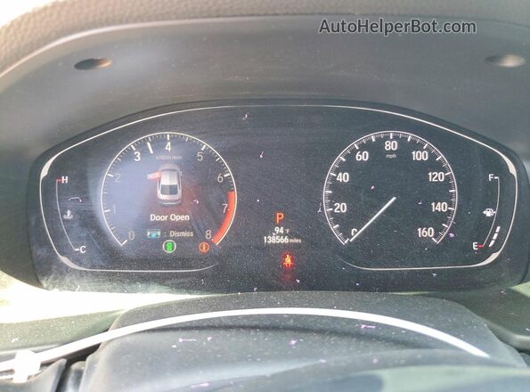 1HGCV1F32LA062313 2020 HONDA ACCORD Black Vista del cuadro de instrumentos