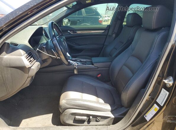 1HGCV1F32LA062313 2020 HONDA ACCORD Black Vista interior delantera