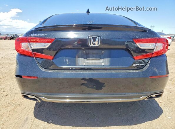 1HGCV1F32LA062313 2020 HONDA ACCORD Black Vista trasera