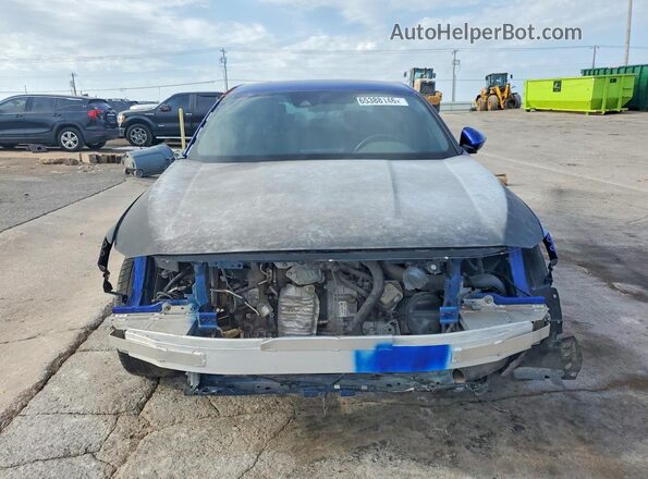 1HGCV1F32LA088670 2020 HONDA ACCORD Blue Widok z przodu
