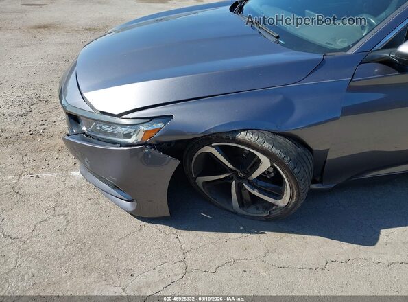 1HGCV1F32LA121134 2020 HONDA ACCORD Серый Вид спереди