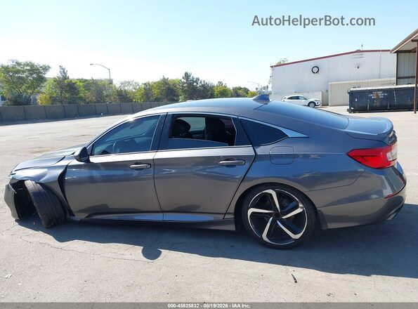 1HGCV1F32LA121134 2020 HONDA ACCORD Серый Панорамный вид салона 360°