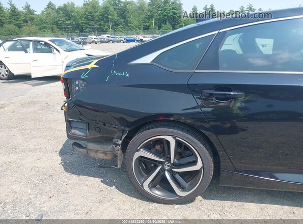1HGCV1F32MA012075 2021 HONDA ACCORD Black 