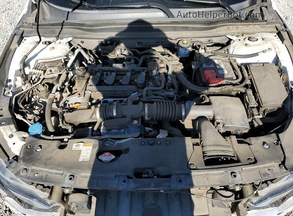 1HGCV1F32MA028308 2021 HONDA ACCORD White Սալոնի հետևի տեսք