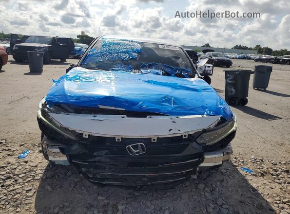 1HGCV1F32MA104562 2021 HONDA ACCORD White Vista frontal