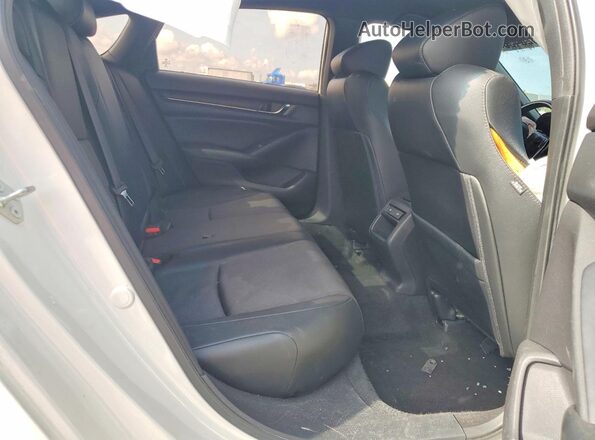 1HGCV1F32MA104562 2021 HONDA ACCORD White Vista de los asientos traseros