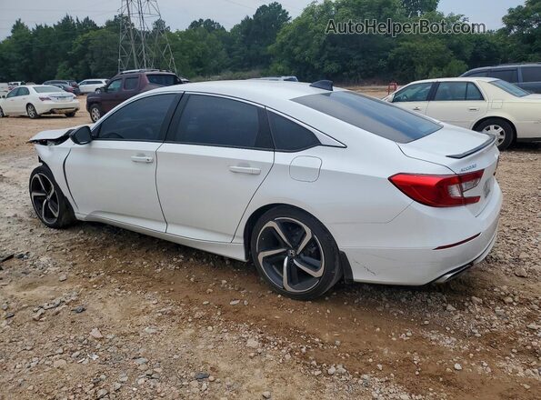 1HGCV1F32MA106229 2021 HONDA ACCORD White Tył lewy