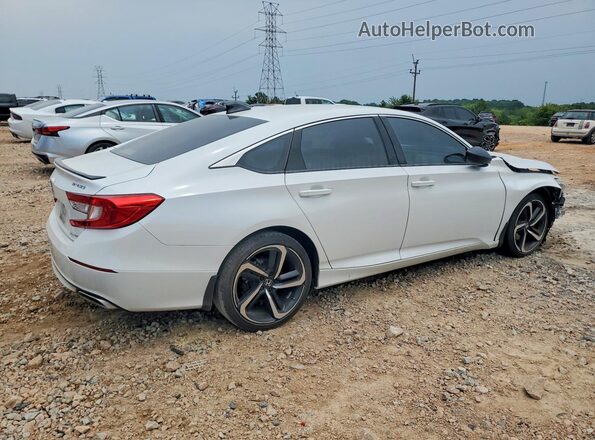 1HGCV1F32MA106229 2021 HONDA ACCORD White Tył prawy